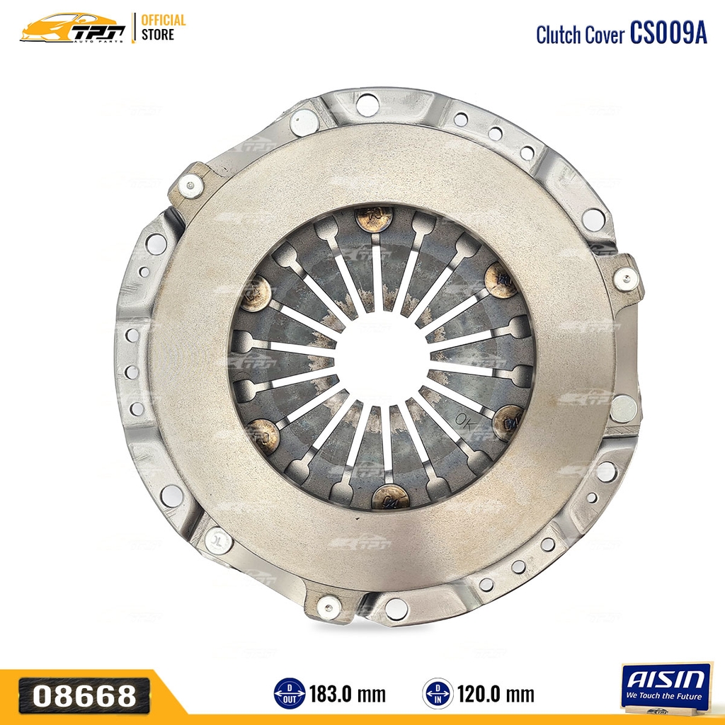CS009A Mâm Ép - Bàn Ép Ly Hợp Suzuki 550KG [183-120] AISIN - Japan
