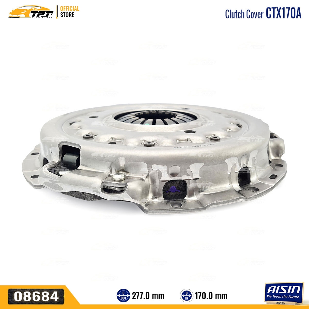 CTX170A Mâm Ép - Bàn Ép Ly Hợp Toyota FORTUNER - HILUX 2.4 15- (2GD) [277-170] AISIN - Japan