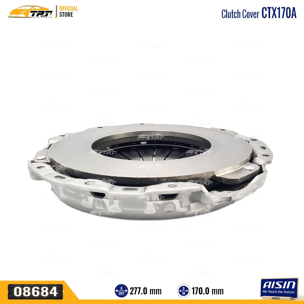 CTX170A Mâm Ép - Bàn Ép Ly Hợp Toyota FORTUNER - HILUX 2.4 15- (2GD) [277-170] AISIN - Japan