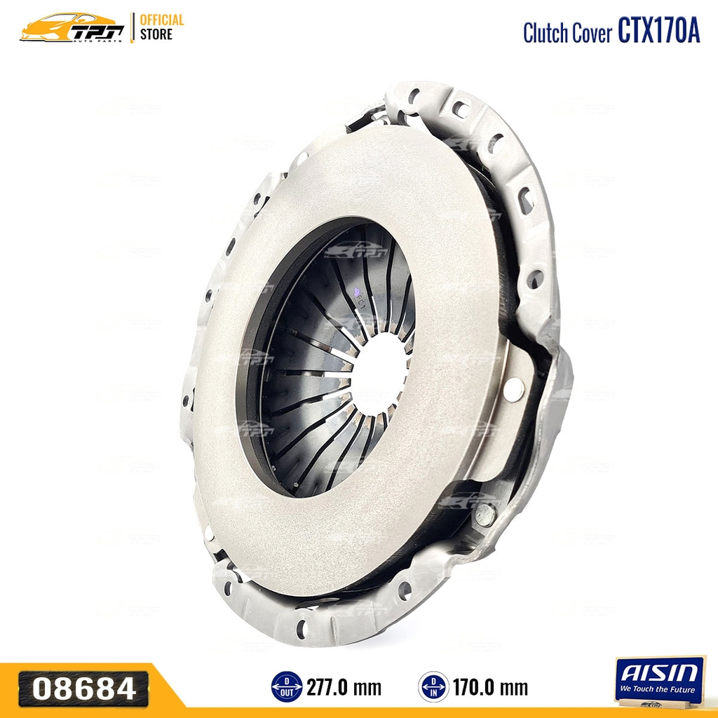 CTX170A Mâm Ép - Bàn Ép Ly Hợp Toyota FORTUNER - HILUX 2.4 15- (2GD) [277-170] AISIN - Japan