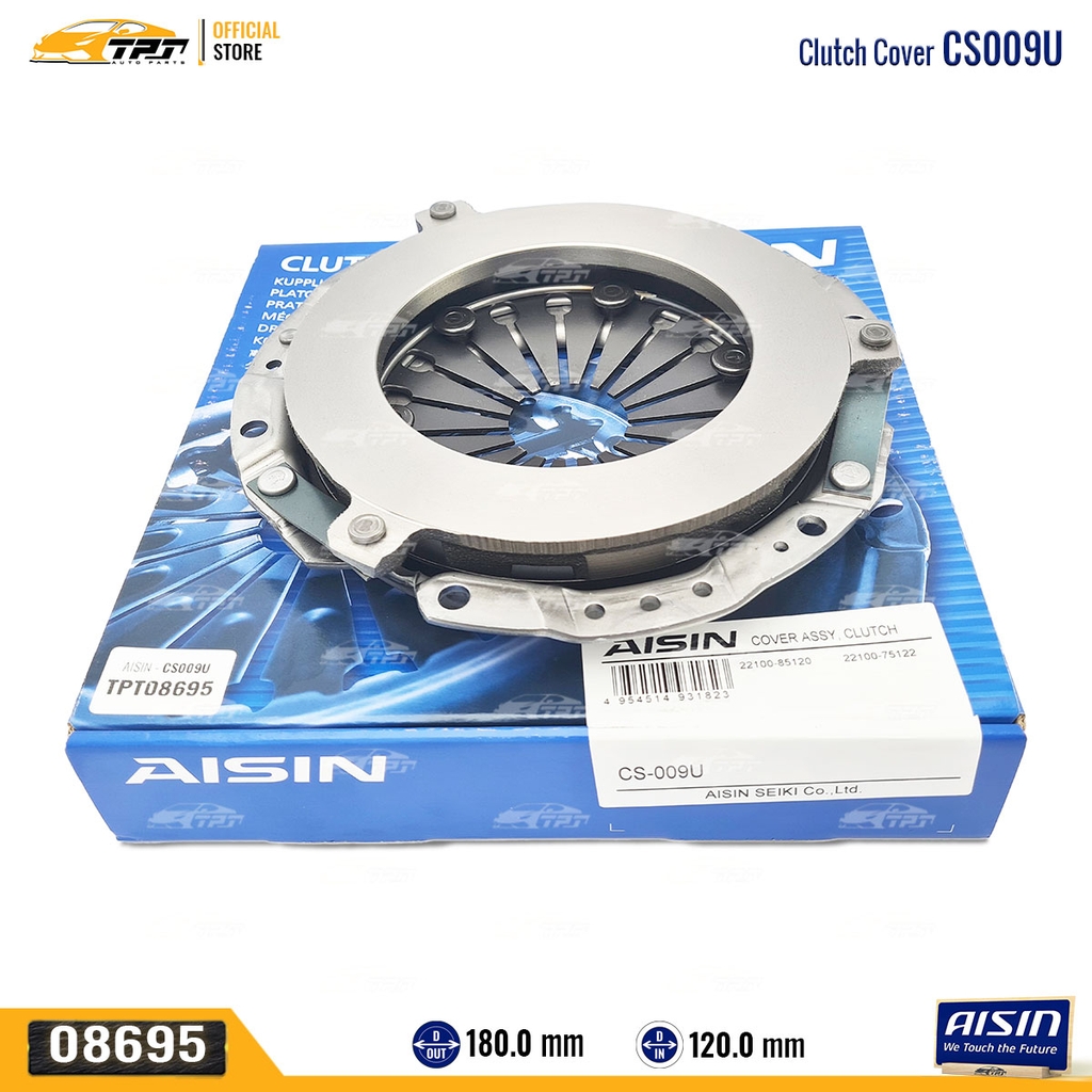 CS009U - Mâm Ép - Bàn Ép Ly Hợp Suzuki 500KG [180-120] AISIN - Japan