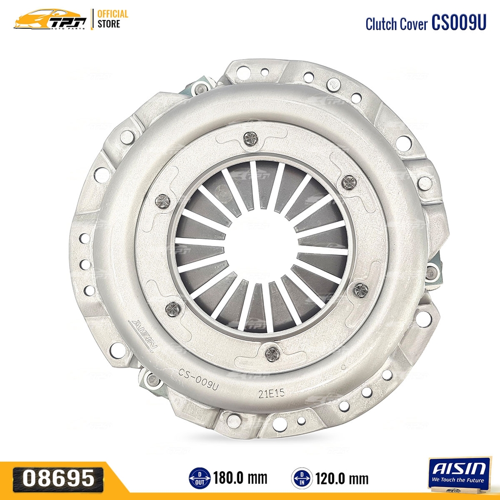 CS009U - Mâm Ép - Bàn Ép Ly Hợp Suzuki 500KG [180-120] AISIN - Japan