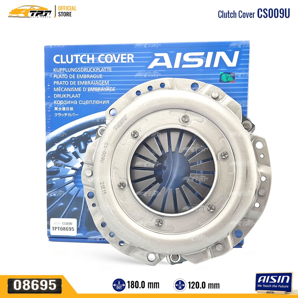 CS009U - Mâm Ép - Bàn Ép Ly Hợp Suzuki 500KG [180-120] AISIN - Japan