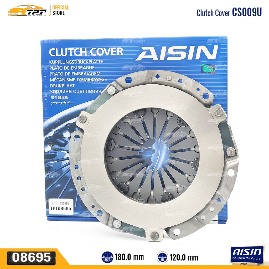 CS009U - Mâm Ép - Bàn Ép Ly Hợp Suzuki 500KG [180-120] AISIN - Japan