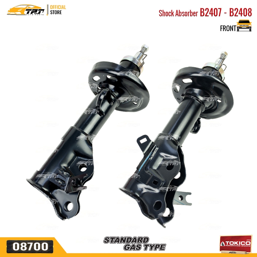 B2407 - B2408 Hơi Phuộc Nhún - Giảm Xóc TRƯỚC Honda CIVIC 1.8 2.0 12-16 TOKICO - Japan