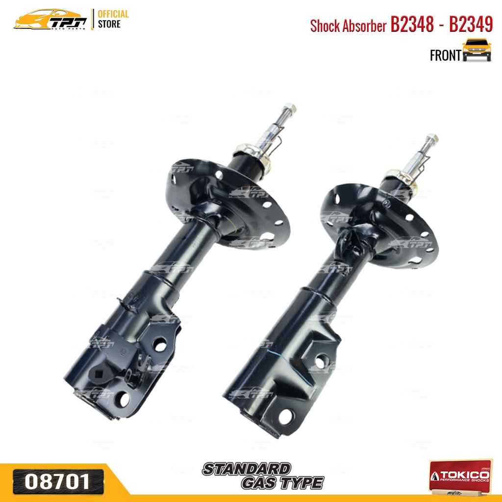 B2348 - B2349 Hơi Phuộc Nhún - Giảm Xóc TRƯỚC Honda CITY 1.5 13-14 TOKICO - Japan