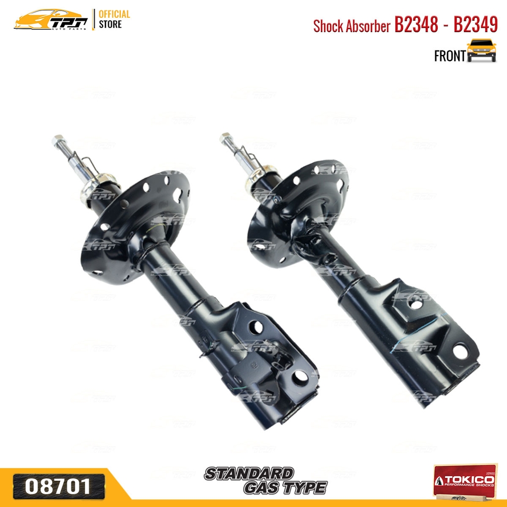 B2348 - B2349 Hơi Phuộc Nhún - Giảm Xóc TRƯỚC Honda CITY 1.5 13-14 TOKICO - Japan