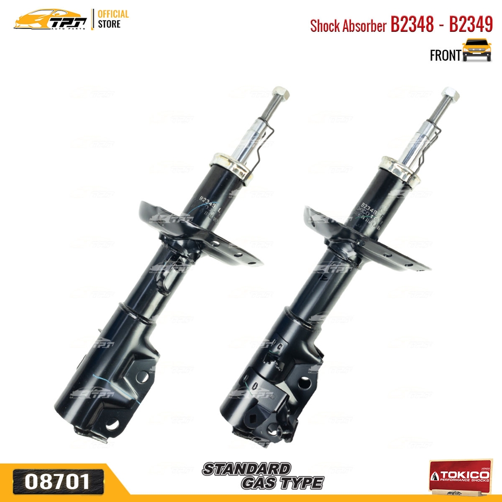 B2348 - B2349 Hơi Phuộc Nhún - Giảm Xóc TRƯỚC Honda CITY 1.5 13-14 TOKICO - Japan