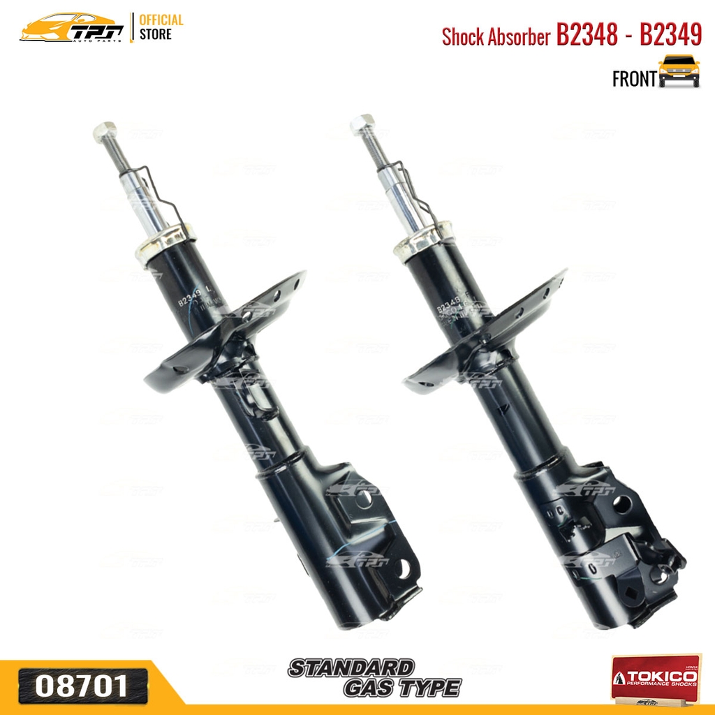 B2348 - B2349 Hơi Phuộc Nhún - Giảm Xóc TRƯỚC Honda CITY 1.5 13-14 TOKICO - Japan