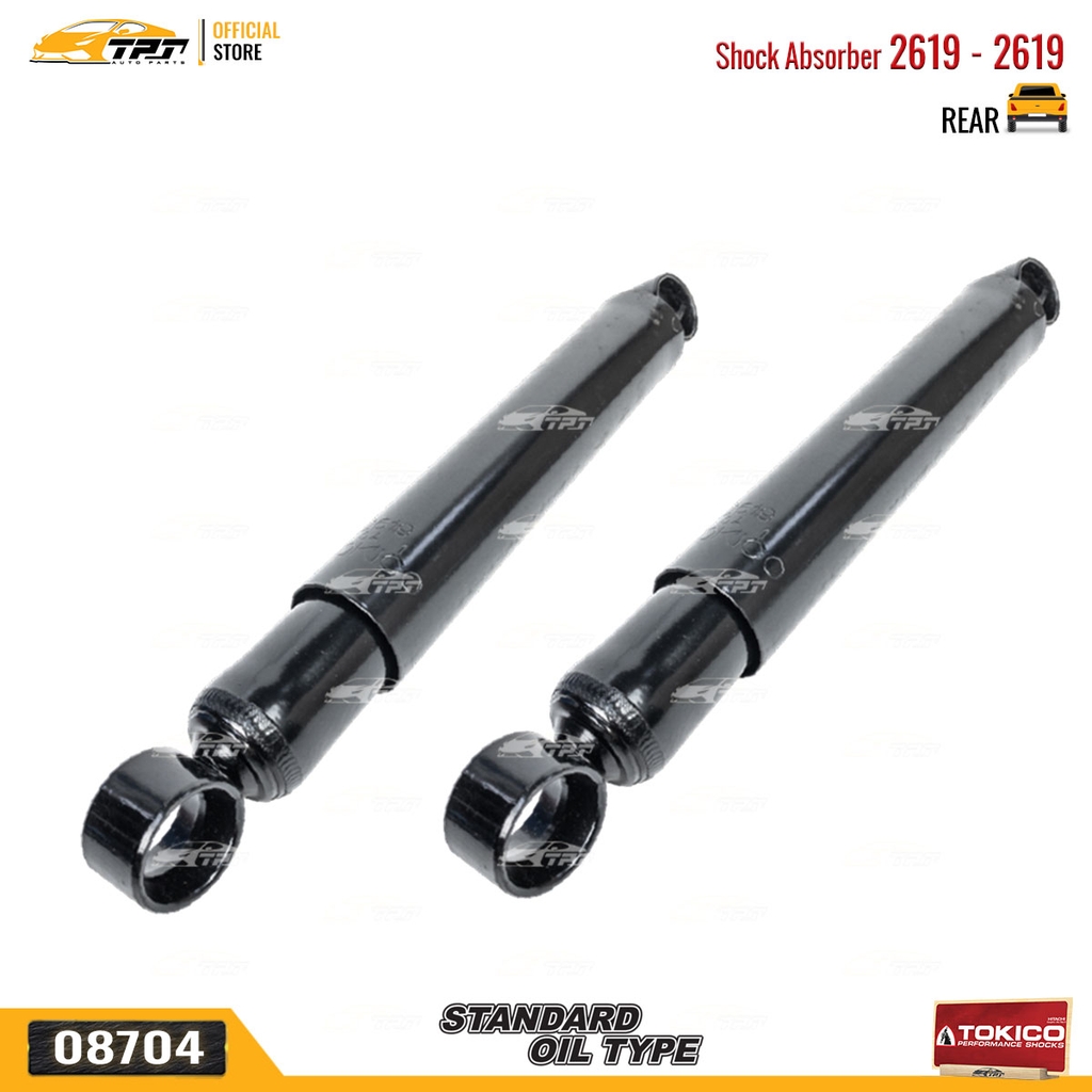 2619 - 2619 Dầu Phuộc Nhún - Giảm Xóc SAU Isuzu HILANDER VN 2.5 03-09 TOKICO - Japan