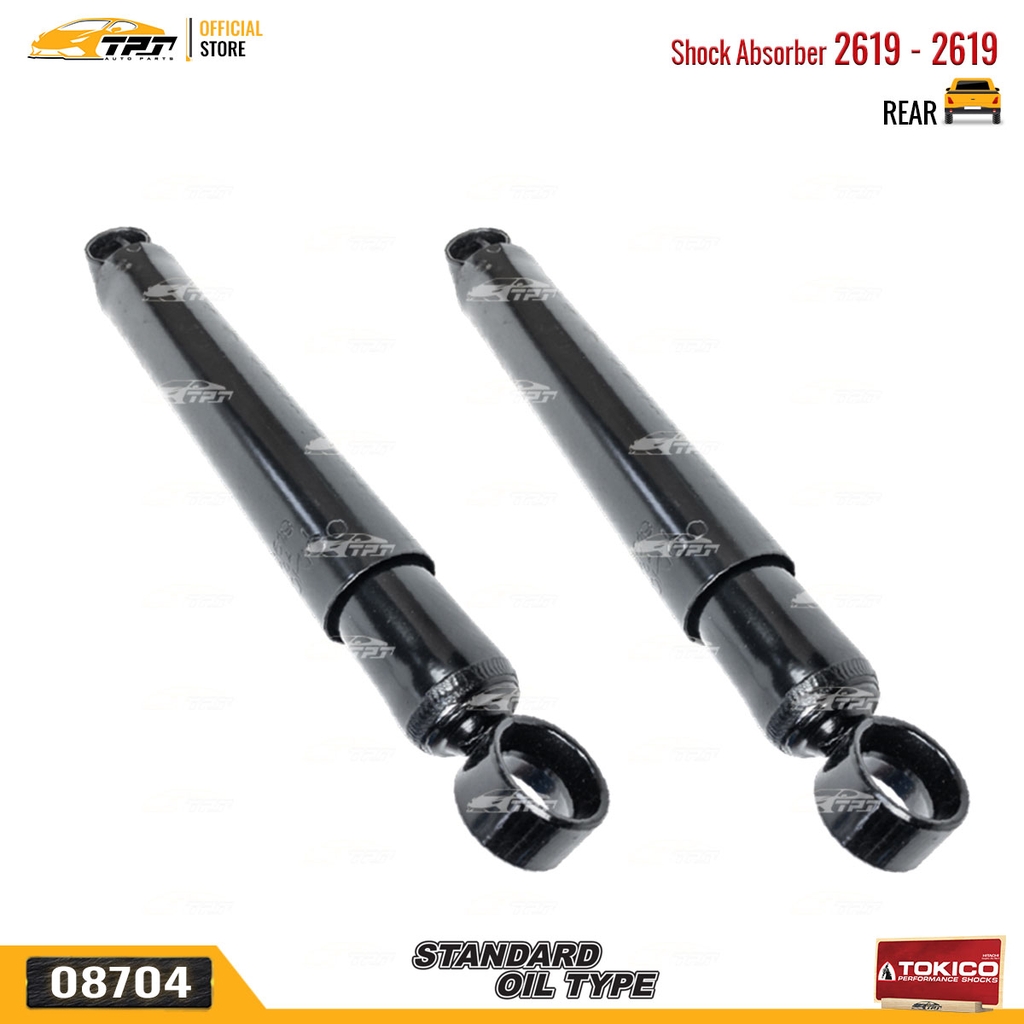 2619 - 2619 Dầu Phuộc Nhún - Giảm Xóc SAU Isuzu HILANDER VN 2.5 03-09 TOKICO - Japan