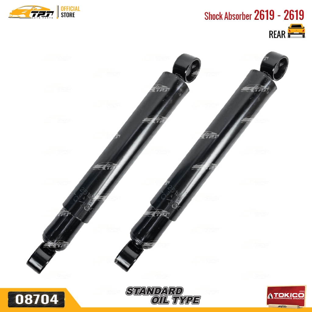 2619 - 2619 Dầu Phuộc Nhún - Giảm Xóc SAU Isuzu HILANDER VN 2.5 03-09 TOKICO - Japan