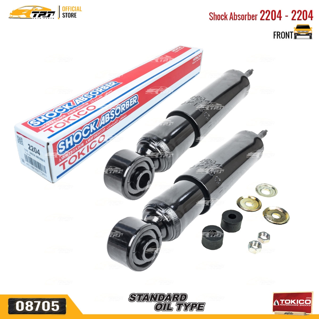 2204 - 2204 Dầu Phuộc Nhún - Giảm Xóc TRƯỚC Isuzu HILANDER VN 2.5 03-09 TOKICO - Japan