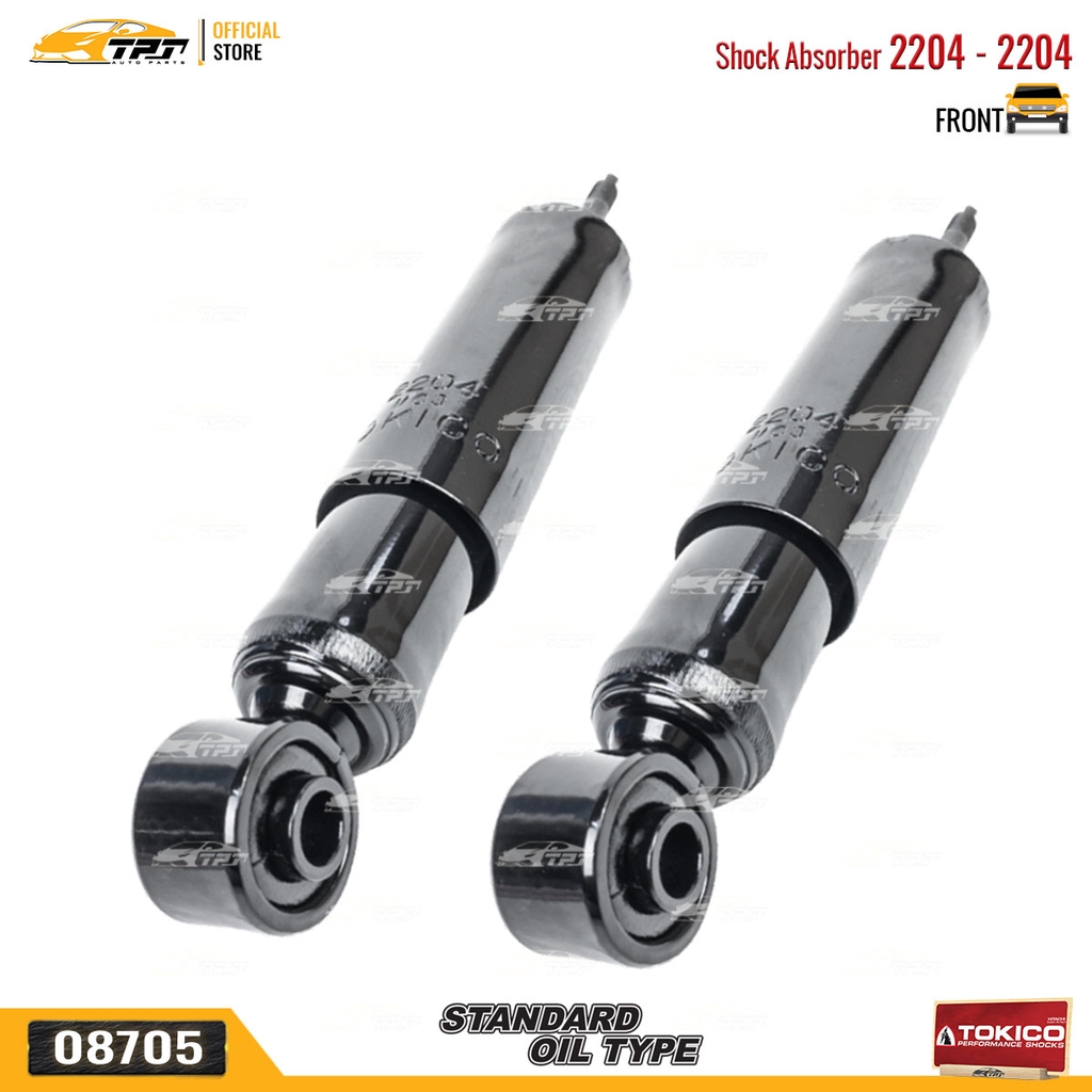 2204 - 2204 Dầu Phuộc Nhún - Giảm Xóc TRƯỚC Isuzu HILANDER VN 2.5 03-09 TOKICO - Japan