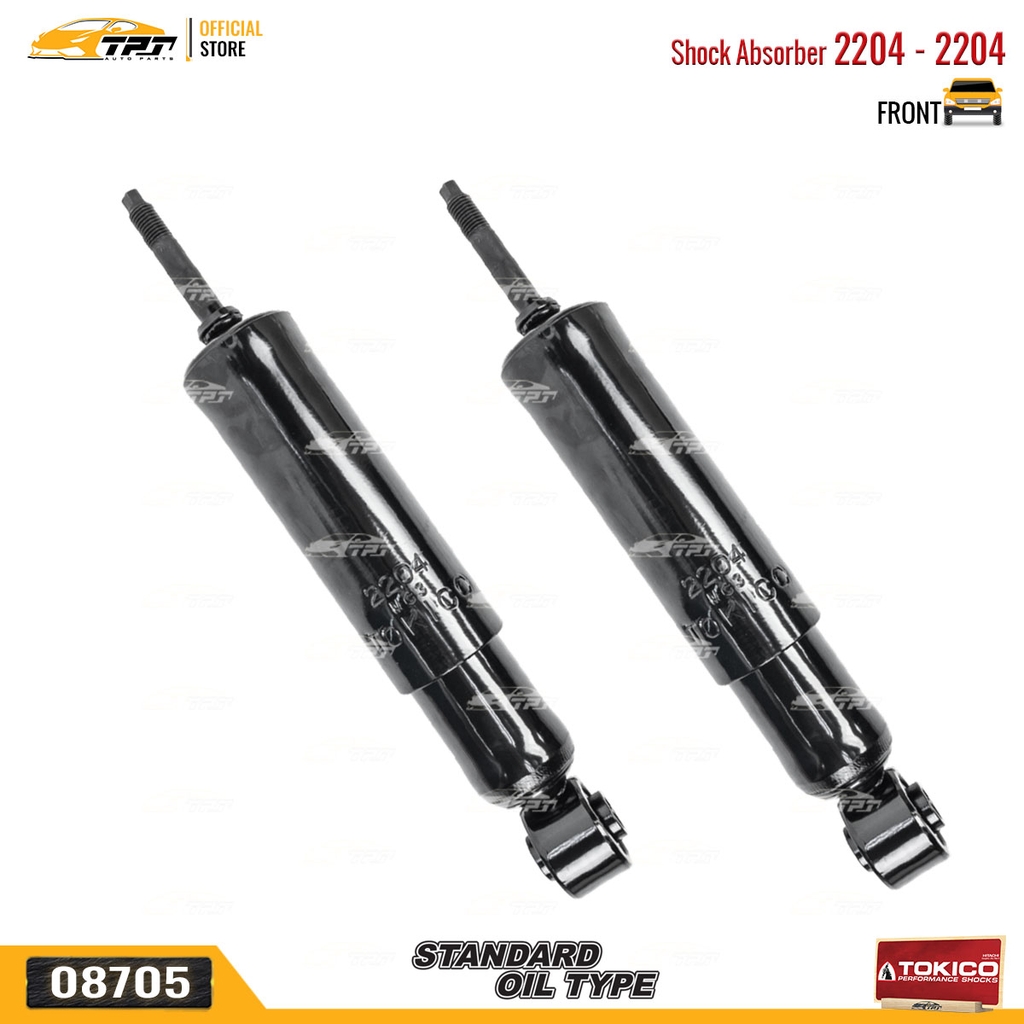 2204 - 2204 Dầu Phuộc Nhún - Giảm Xóc TRƯỚC Isuzu HILANDER VN 2.5 03-09 TOKICO - Japan