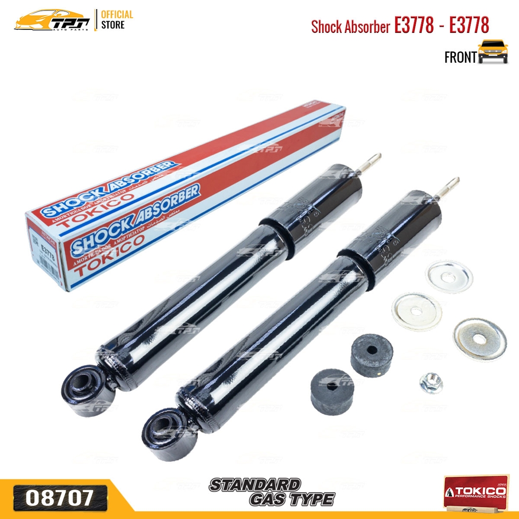 E3778 - E3778 Hơi Phuộc Nhún - Giảm Xóc TRƯỚC Isuzu DMAX 2.5 3.0 4X4 05-11 TOKICO - Japan