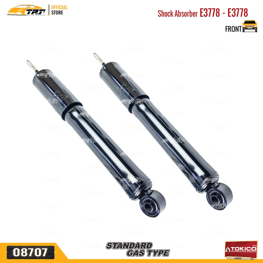 E3778 - E3778 Hơi Phuộc Nhún - Giảm Xóc TRƯỚC Isuzu DMAX 2.5 3.0 4X4 05-11 TOKICO - Japan
