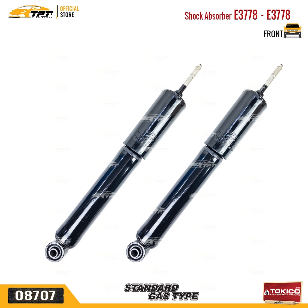 E3778 - E3778 Hơi Phuộc Nhún - Giảm Xóc TRƯỚC Isuzu DMAX 2.5 3.0 4X4 05-11 TOKICO - Japan