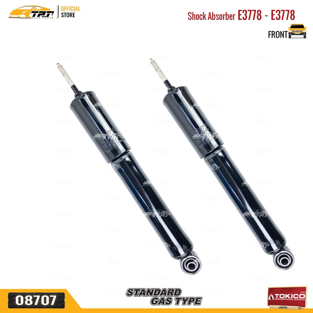 E3778 - E3778 Hơi Phuộc Nhún - Giảm Xóc TRƯỚC Isuzu DMAX 2.5 3.0 4X4 05-11 TOKICO - Japan