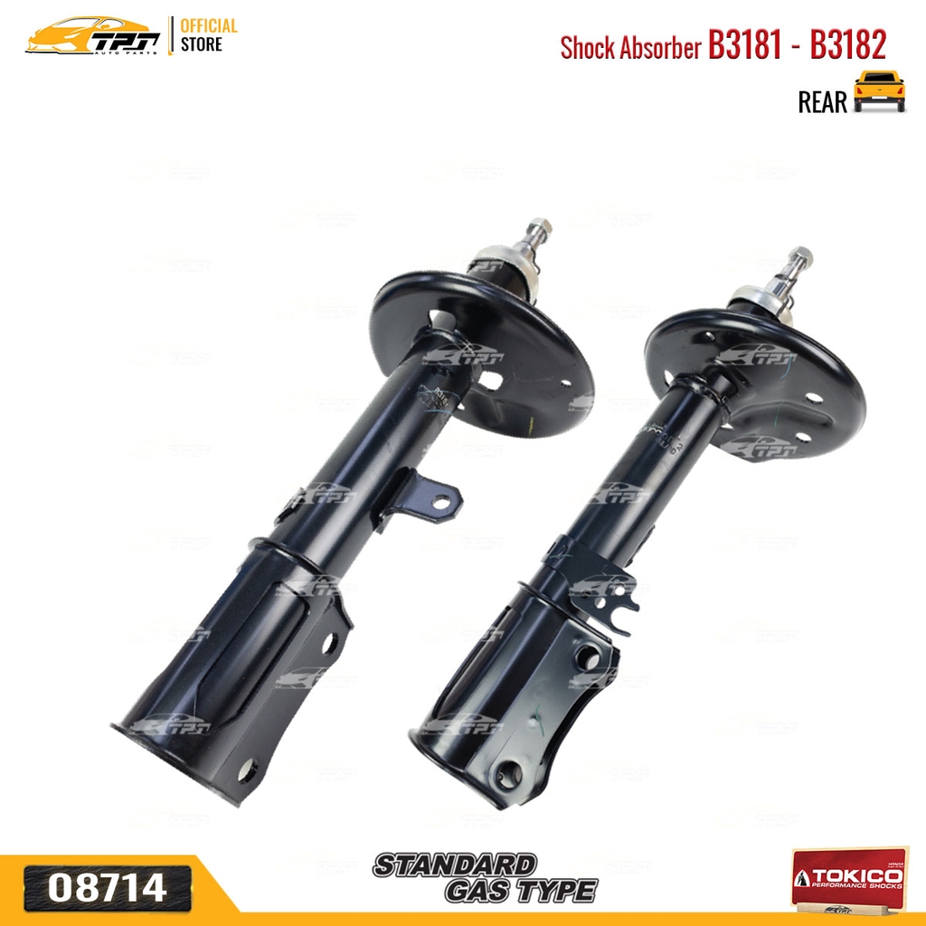 B3181 - B3182 Hơi Phuộc Nhún - Giảm Xóc SAU Toyota CAMRY 2.2 3.0 98-02 TOKICO - Japan