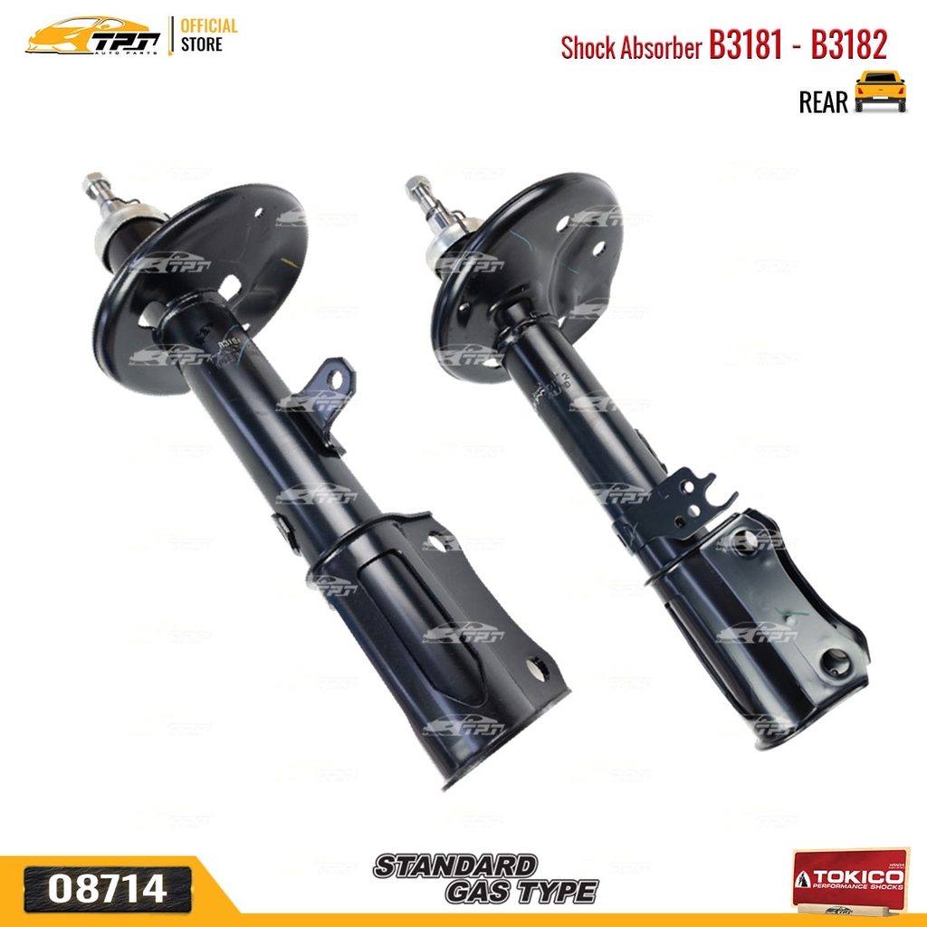 B3181 - B3182 Hơi Phuộc Nhún - Giảm Xóc SAU Toyota CAMRY 2.2 3.0 98-02 TOKICO - Japan