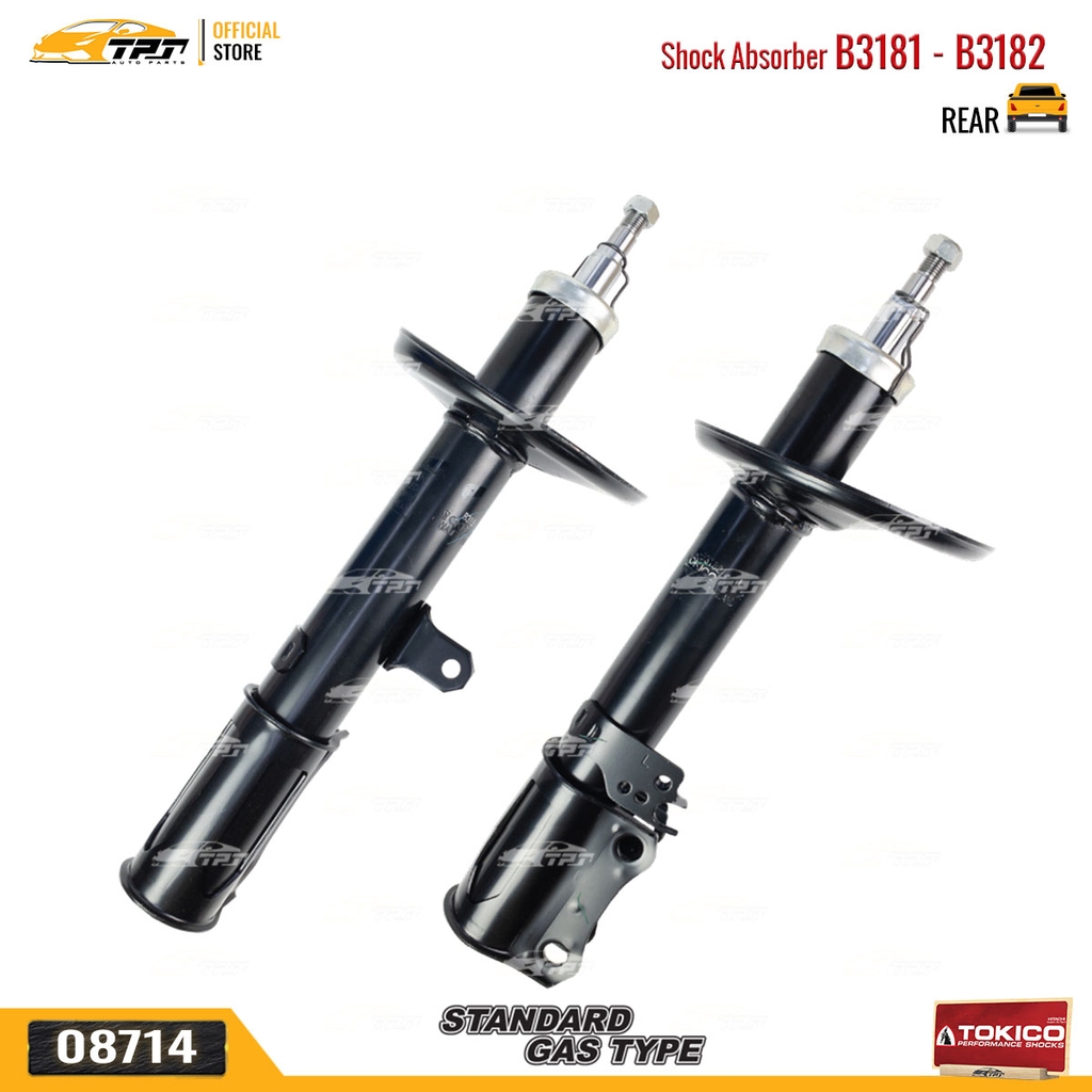 B3181 - B3182 Hơi Phuộc Nhún - Giảm Xóc SAU Toyota CAMRY 2.2 3.0 98-02 TOKICO - Japan