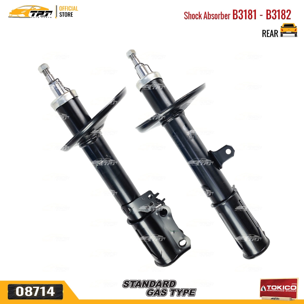 B3181 - B3182 Hơi Phuộc Nhún - Giảm Xóc SAU Toyota CAMRY 2.2 3.0 98-02 TOKICO - Japan