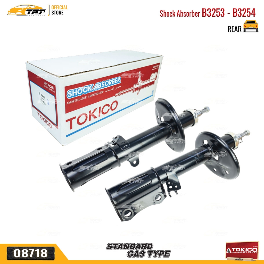 B3253 - B3254 Hơi Phuộc Nhún - Giảm Xóc SAU Toyota CAMRY 2.4 3.5 07-12 TOKICO - Japan