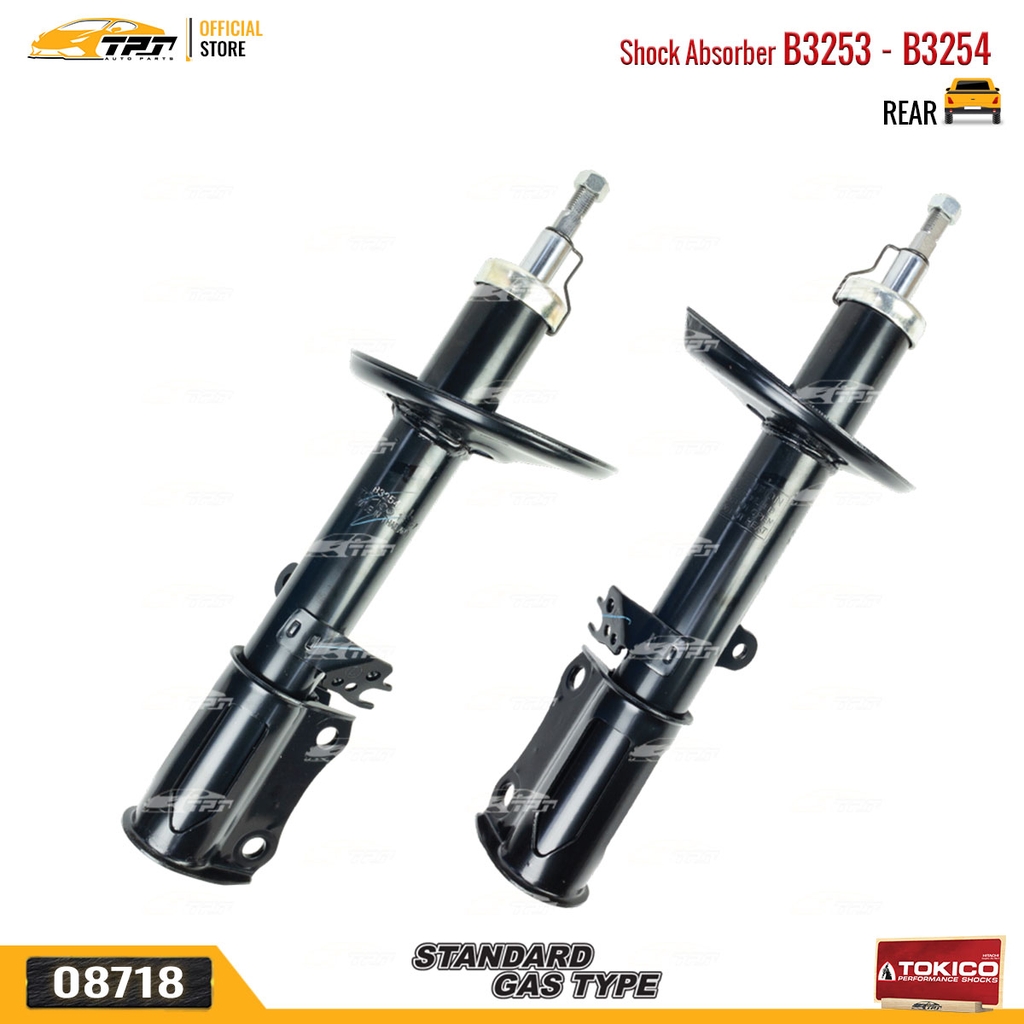 B3253 - B3254 Hơi Phuộc Nhún - Giảm Xóc SAU Toyota CAMRY 2.4 3.5 07-12 TOKICO - Japan