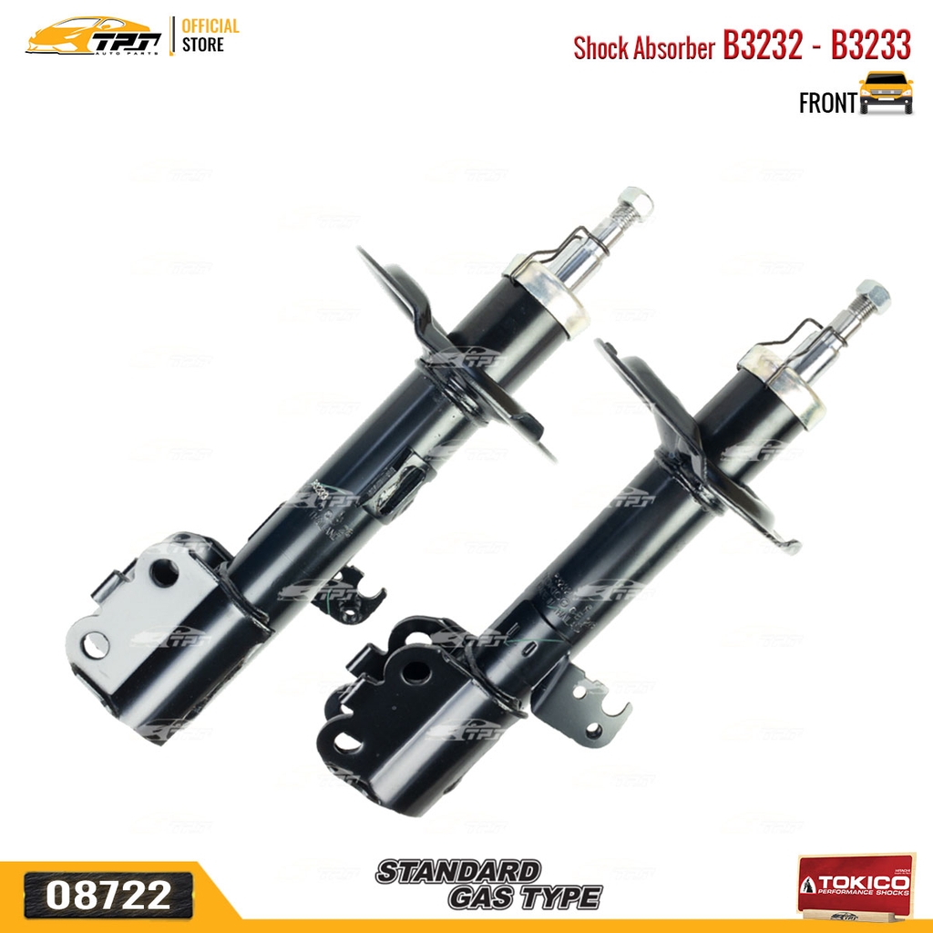 B3232 - B3233 Hơi Phuộc Nhún - Giảm Xóc TRƯỚC Toyota COROLLA ALTIS 1.3 1.8 01-07 TOKICO - Japan