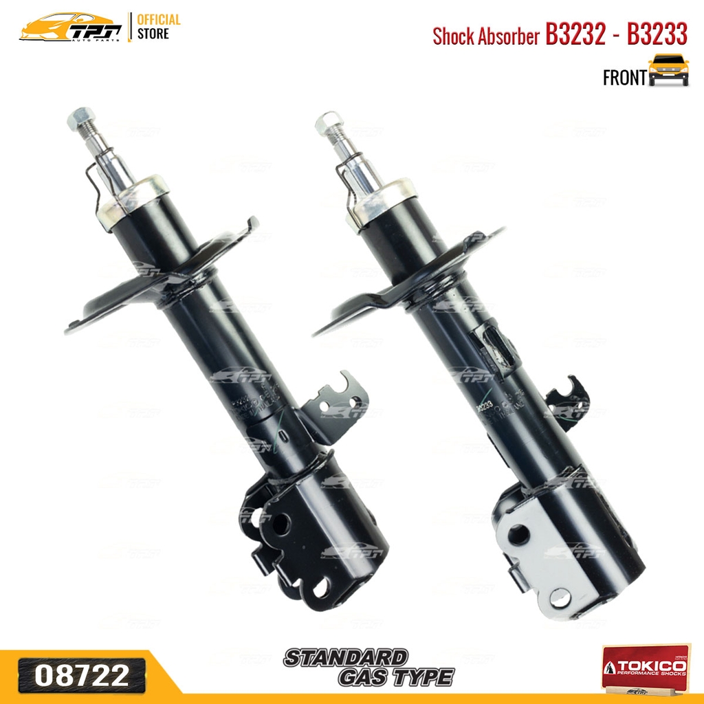 B3232 - B3233 Hơi Phuộc Nhún - Giảm Xóc TRƯỚC Toyota COROLLA ALTIS 1.3 1.8 01-07 TOKICO - Japan