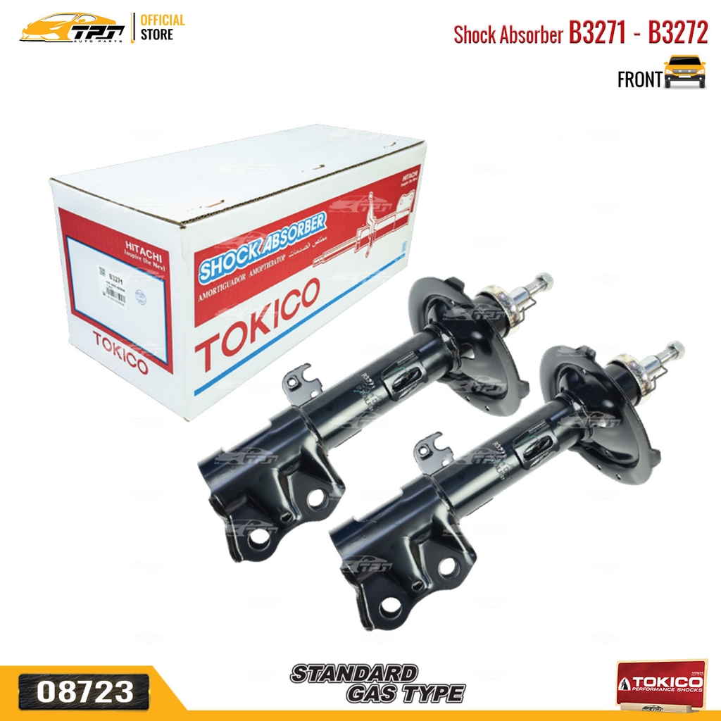 B3271 - B3272 Hơi Phuộc Nhún - Giảm Xóc TRƯỚC Toyota COROLLA ALTIS 1.6 1.8 2.0 08-13 TOKICO - Japan