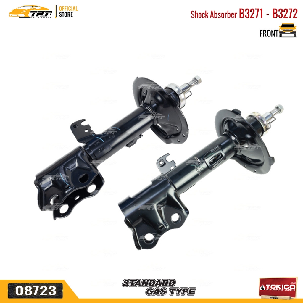 B3271 - B3272 Hơi Phuộc Nhún - Giảm Xóc TRƯỚC Toyota COROLLA ALTIS 1.6 1.8 2.0 08-13 TOKICO - Japan