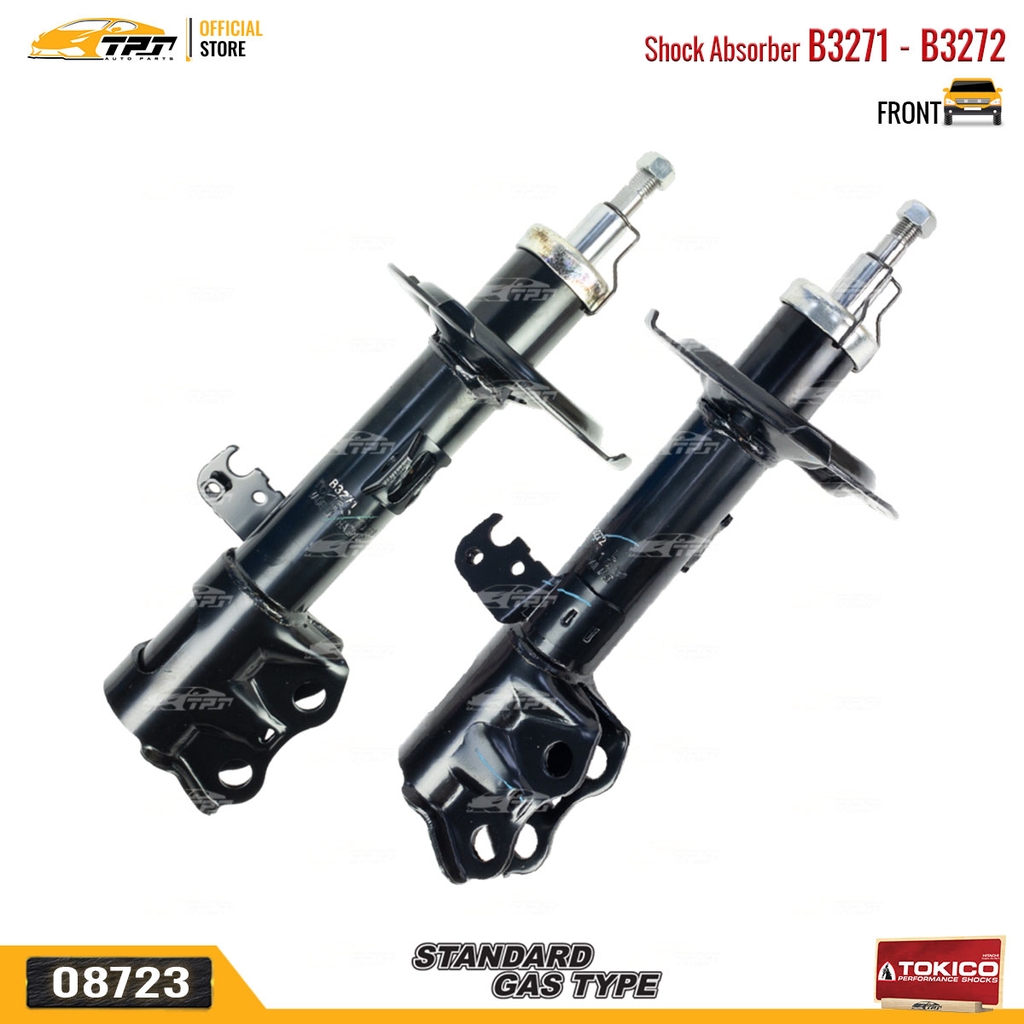 B3271 - B3272 Hơi Phuộc Nhún - Giảm Xóc TRƯỚC Toyota COROLLA ALTIS 1.6 1.8 2.0 08-13 TOKICO - Japan