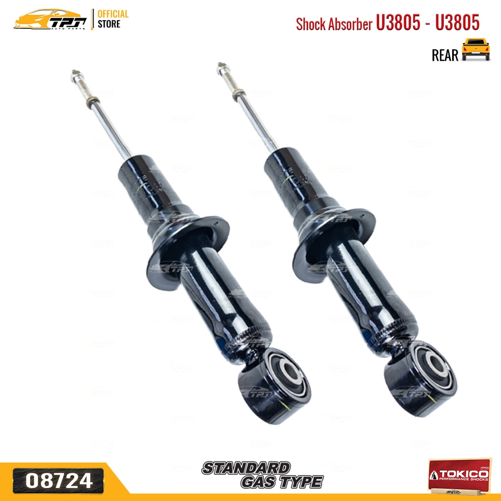 U3805 - U3805 Hơi Phuộc Nhún - Giảm Xóc SAU Toyota COROLLA ALTIS 1.6 1.8 2.0 08-13 COROLLA ALTIS 1.8 2.0 14- TOKICO - Japan