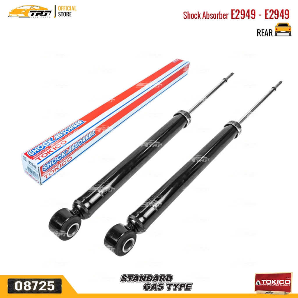 E2949 - E2949 Hơi Phuộc Nhún - Giảm Xóc SAU Toyota VIOS 1.5 02-06 TOKICO - Japan