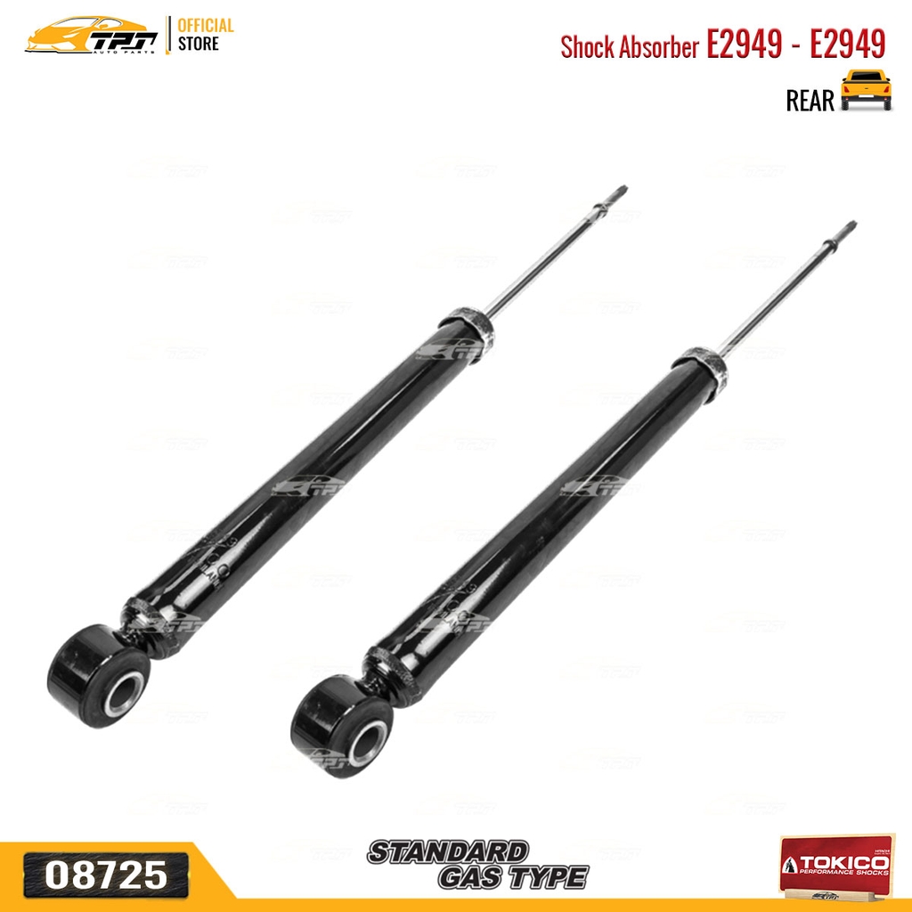 E2949 - E2949 Hơi Phuộc Nhún - Giảm Xóc SAU Toyota VIOS 1.5 02-06 TOKICO - Japan