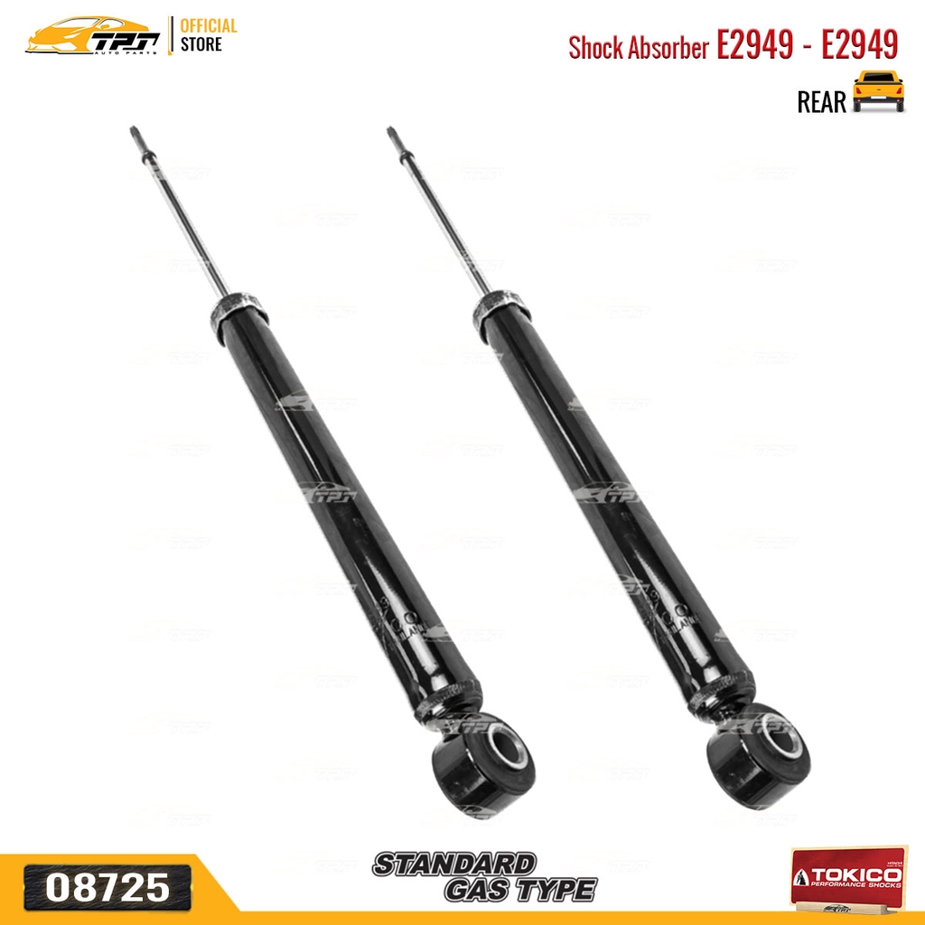 E2949 - E2949 Hơi Phuộc Nhún - Giảm Xóc SAU Toyota VIOS 1.5 02-06 TOKICO - Japan