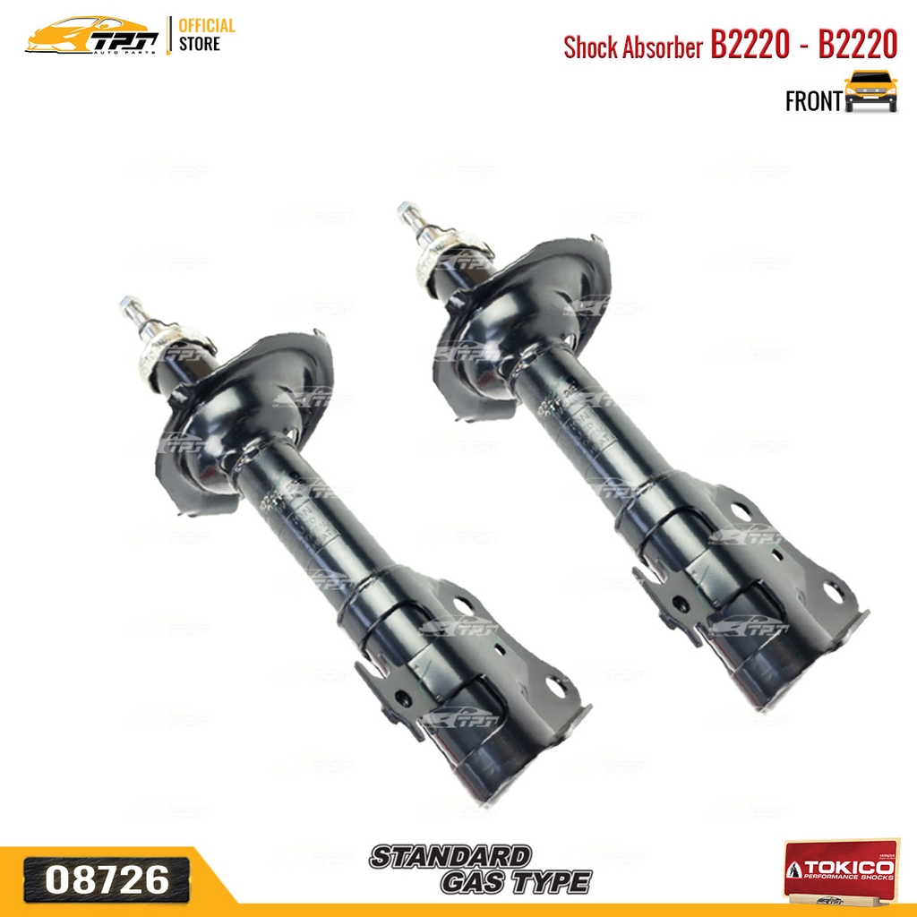 B2220 - B2220 Hơi Phuộc Nhún - Giảm Xóc TRƯỚC Toyota VIOS 1.5 02-06 TOKICO - Japan