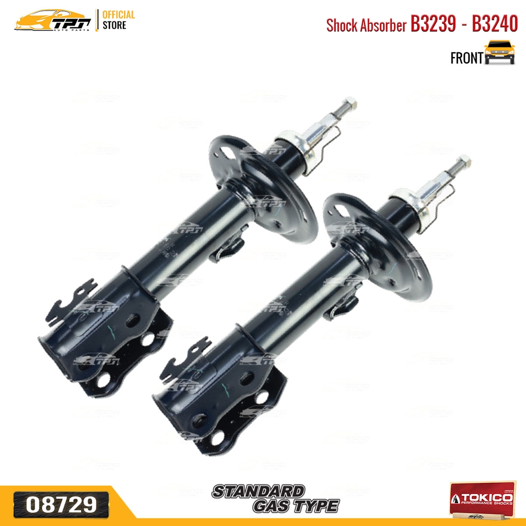 B3239 - B3240 Hơi Phuộc Nhún - Giảm Xóc TRƯỚC Toyota YARIS 1.0 1.3 1.5 05-13 TOKICO - Japan