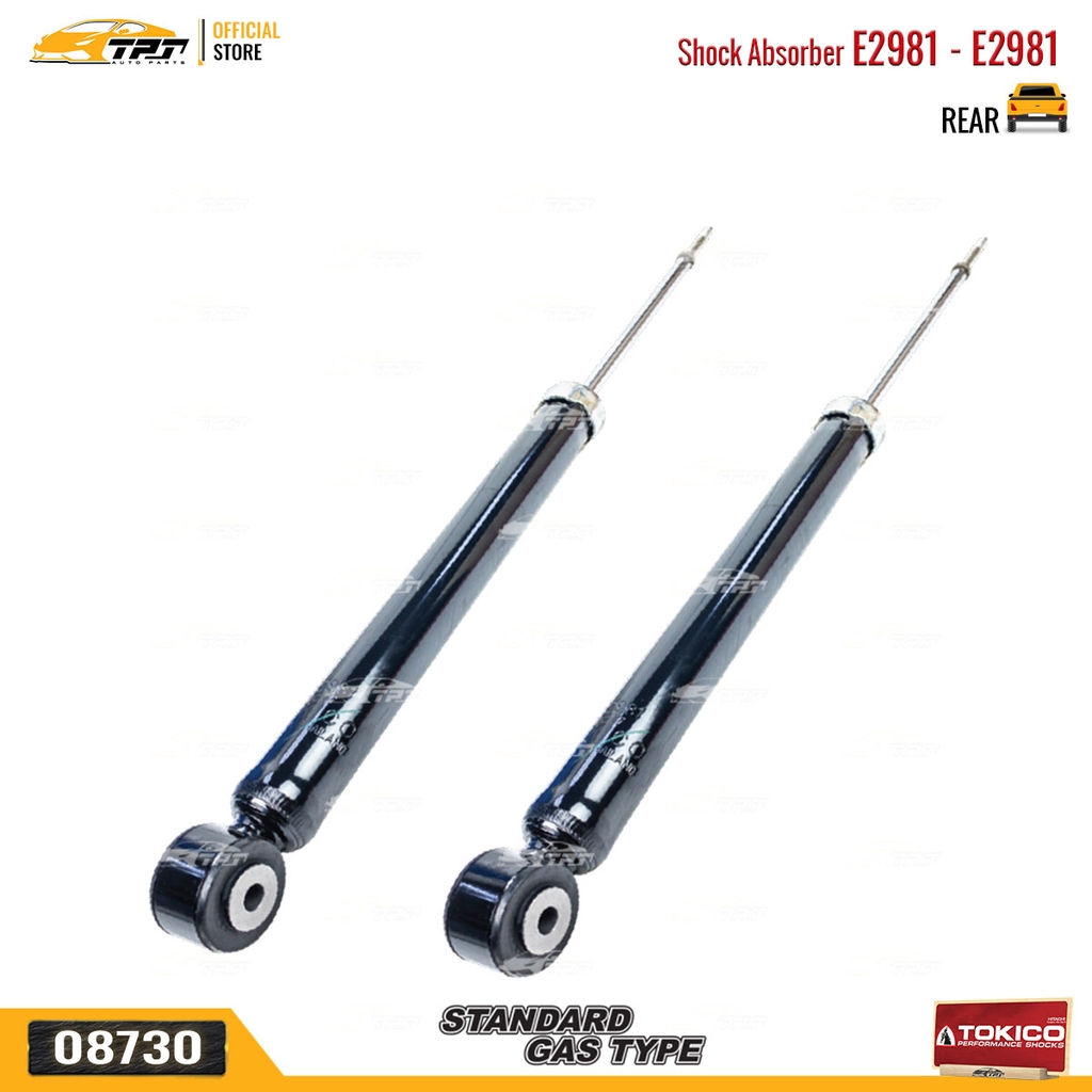 E2981 - E2981 Hơi Phuộc Nhún - Giảm Xóc SAU Toyota YARIS 1.0 1.3 1.5 05-13 TOKICO - Japan