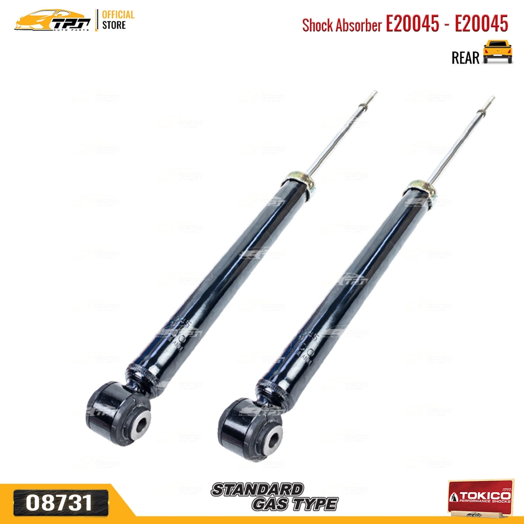 E20045 - E20045 Hơi Phuộc Nhún - Giảm Xóc SAU Toyota VIOS - YARIS 1.3 1.5 14-21 TOKICO - Japan