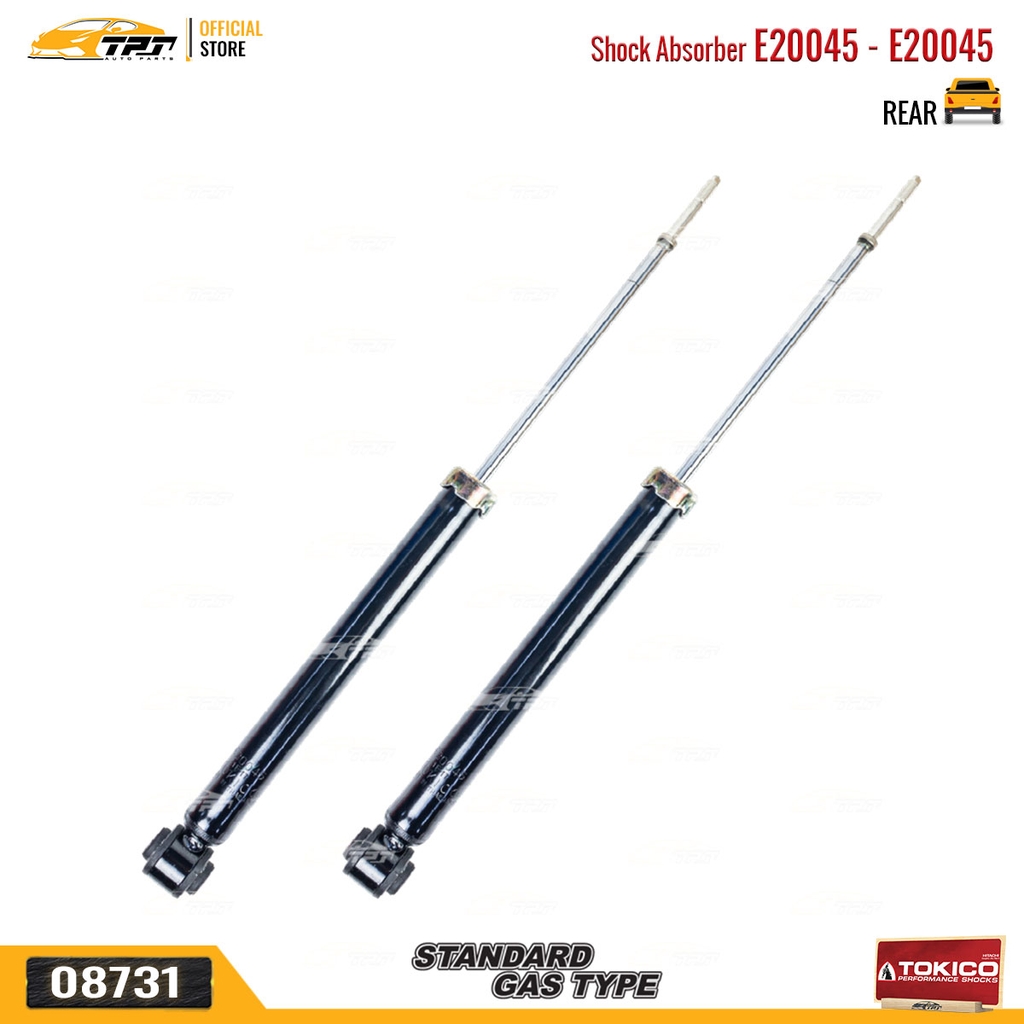 E20045 - E20045 Hơi Phuộc Nhún - Giảm Xóc SAU Toyota VIOS - YARIS 1.3 1.5 14-21 TOKICO - Japan