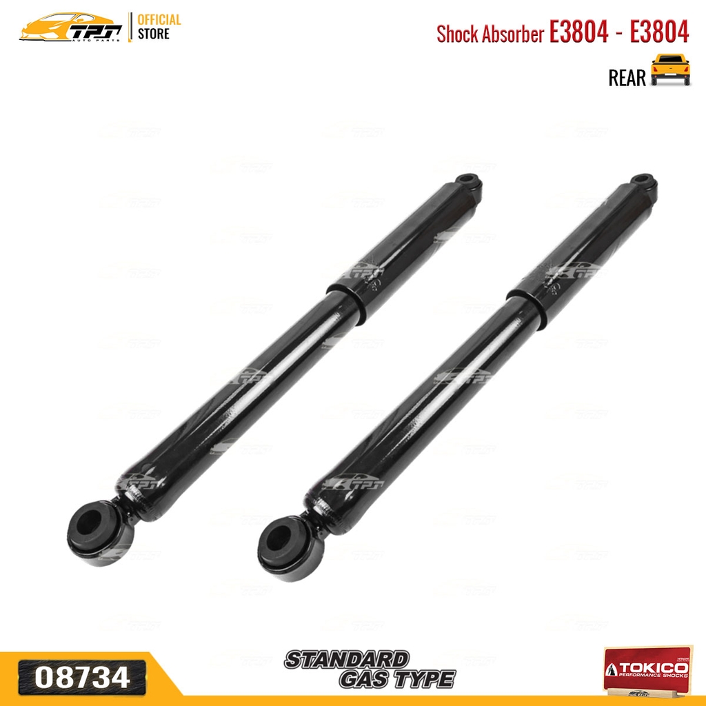 E3804 - E3804 Hơi Phuộc Nhún - Giảm Xóc SAU Toyota HIACE (VUONG) 2.5 2.7 04-11 TOKICO - Japan