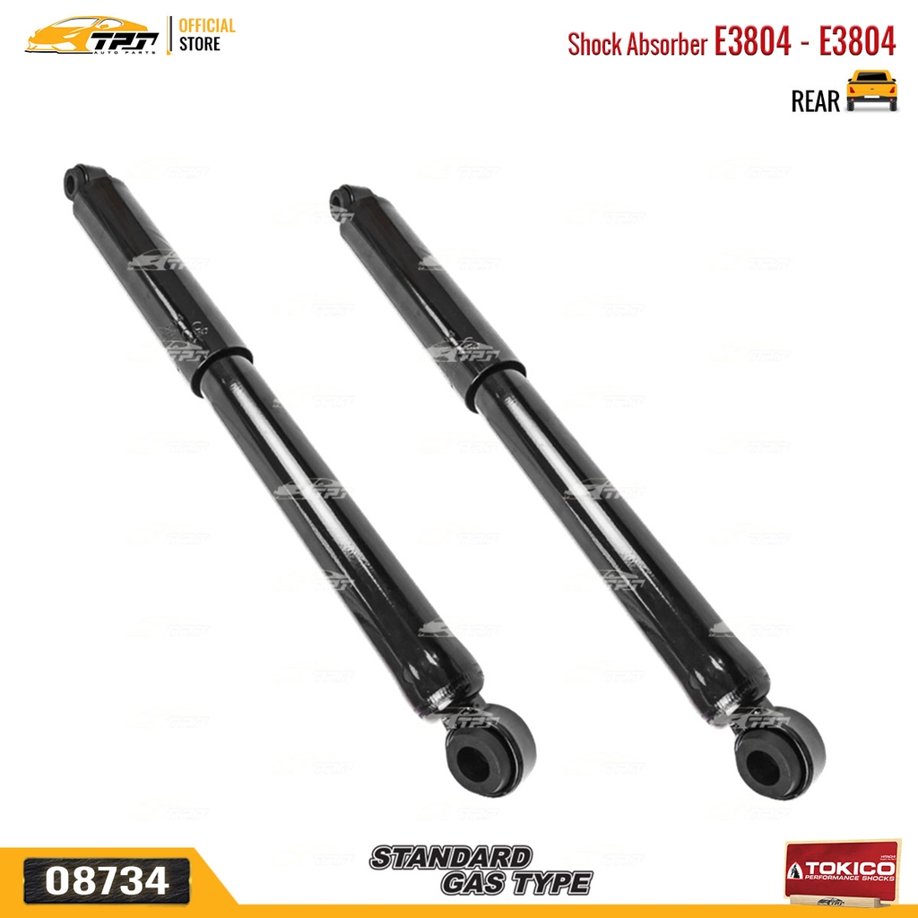 E3804 - E3804 Hơi Phuộc Nhún - Giảm Xóc SAU Toyota HIACE (VUONG) 2.5 2.7 04-11 TOKICO - Japan