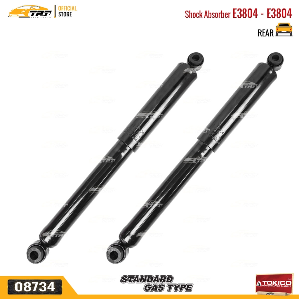 E3804 - E3804 Hơi Phuộc Nhún - Giảm Xóc SAU Toyota HIACE (VUONG) 2.5 2.7 04-11 TOKICO - Japan