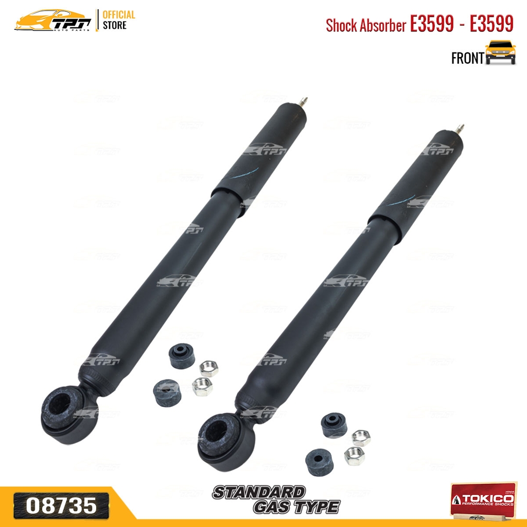 E3599 - E3599 Hơi Phuộc Nhún - Giảm Xóc SAU Toyota FORTUNER 2.5 2.7 04-16 TOKICO - Japan