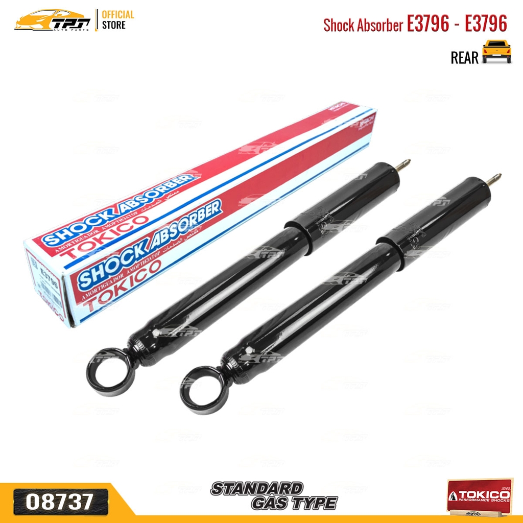 E3796 - E3796 Hơi Phuộc Nhún - Giảm Xóc SAU Toyota INNOVA 2.0 06-15 TOKICO - Japan