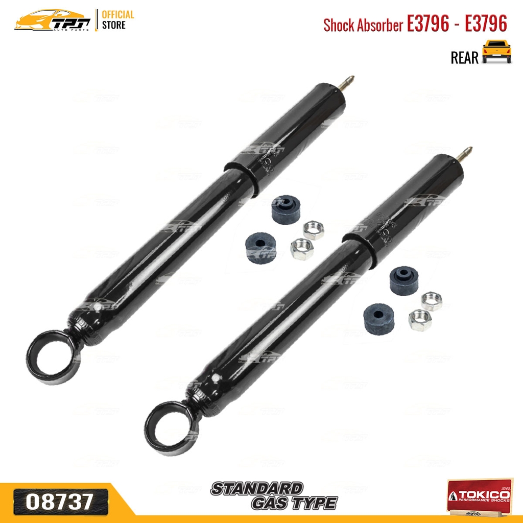 E3796 - E3796 Hơi Phuộc Nhún - Giảm Xóc SAU Toyota INNOVA 2.0 06-15 TOKICO - Japan