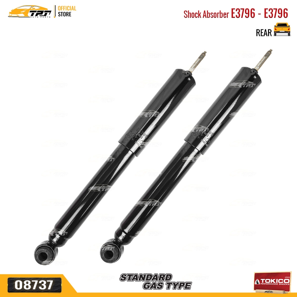 E3796 - E3796 Hơi Phuộc Nhún - Giảm Xóc SAU Toyota INNOVA 2.0 06-15 TOKICO - Japan
